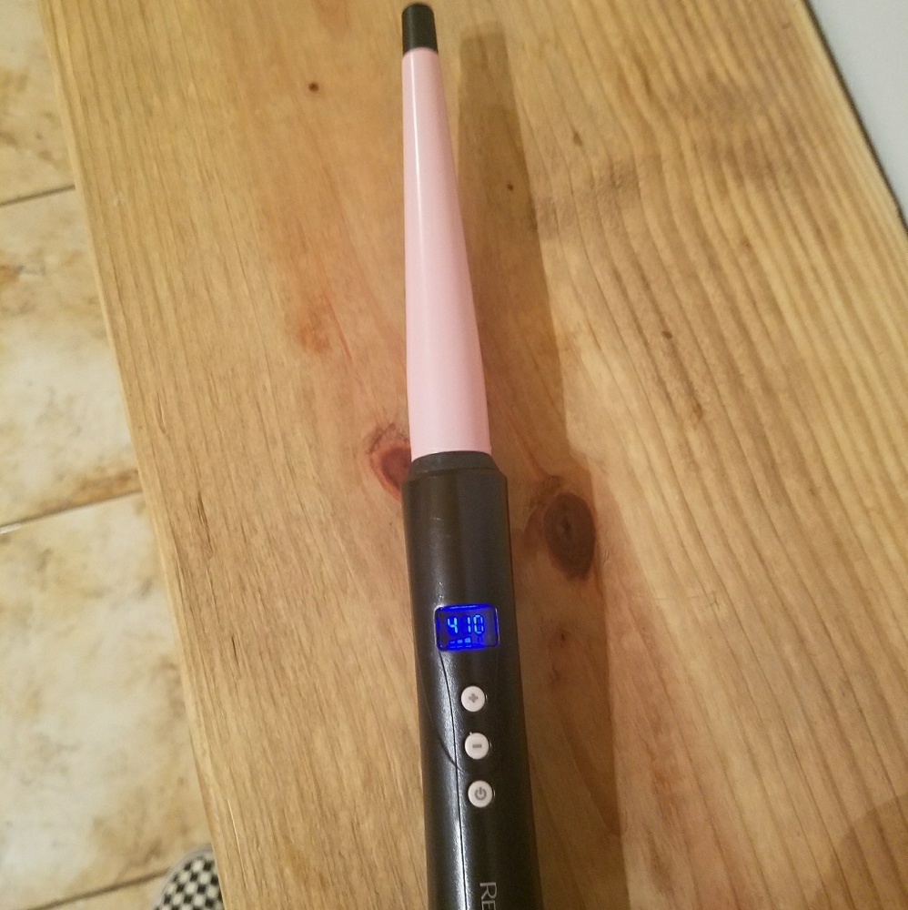 Remington T-Studio Pearl 1/2"-1" Curling Wand EUC!